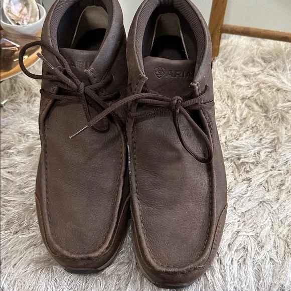 ARIAT Mens Brown Spitfire H20
Waterproof Moc Toe Casual Boots Size 11.5 D Width - Picture 3 of 17